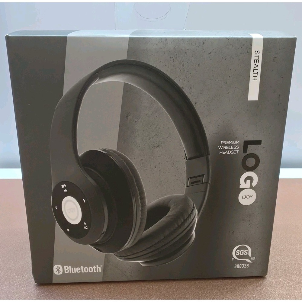 IJOY PREMIUM BT WIRELESS HEADSET W/ MIC MATTE FINISH.